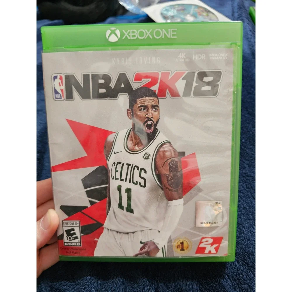NBA 2K18 Xbox One Video Game Kyrie Irving Cover 4K Ultra HD HDR 2017